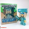 Đồ chơi LEGO Minecraft 21156  Mô hình Quái Vật Creeper LEGO 21156 BigFig  Creeper and Ocelot