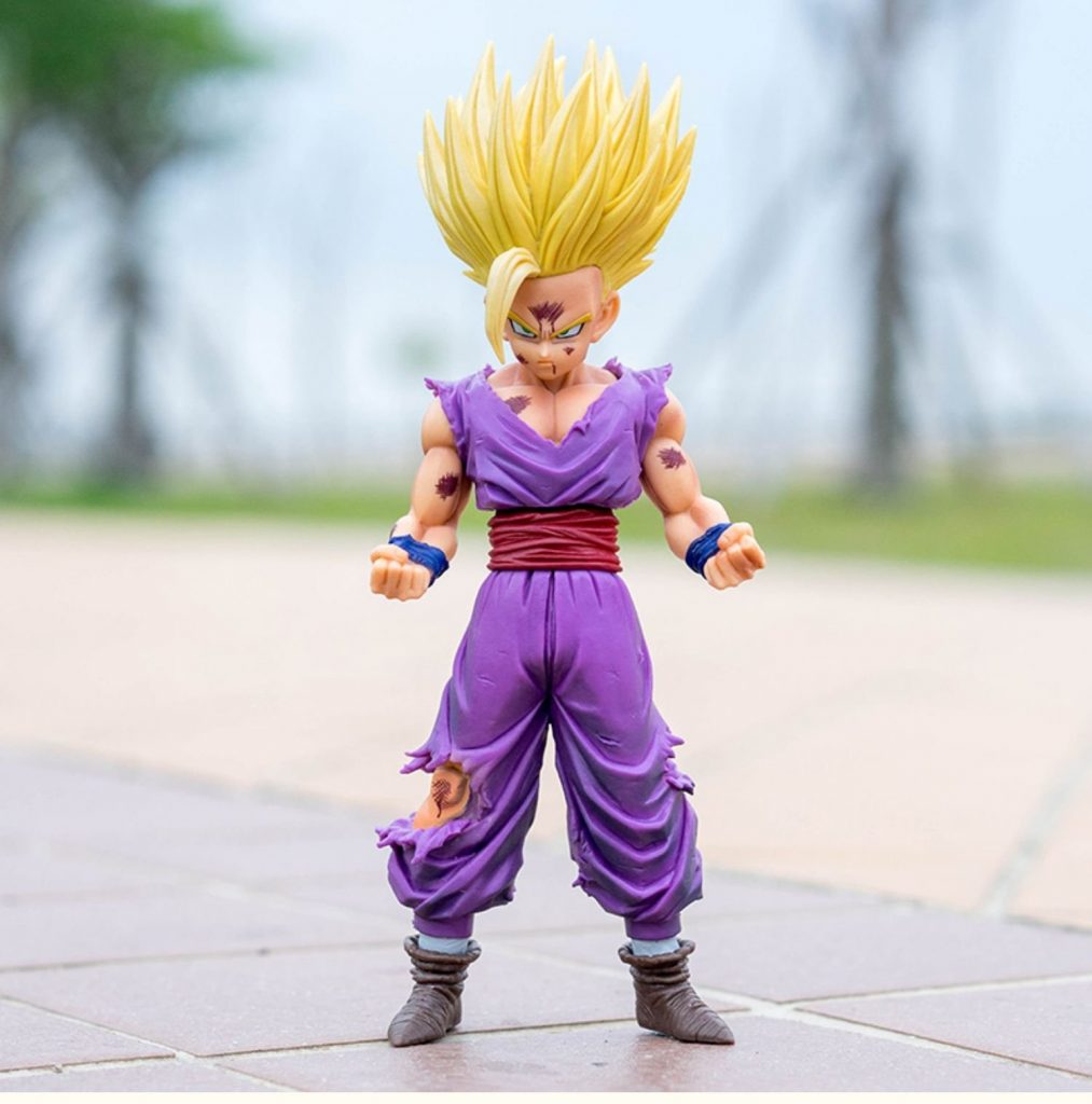 Mô hình Son Gohan Super Saiyan đánh bại Cell con có led  Marvelstore