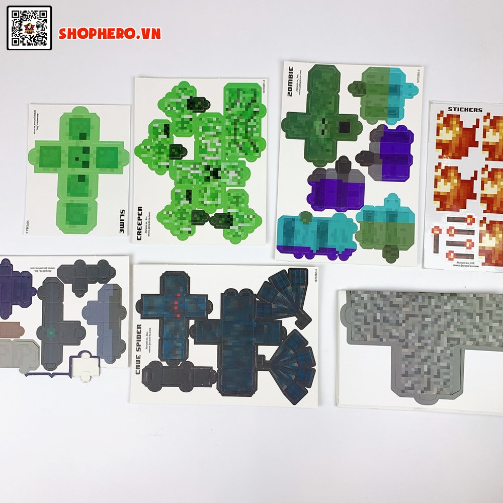 Mua Mô hình giấy Minecraft Mini Game  Tiki