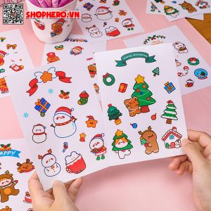 Bộ Sticker Với Các Nhân Vật Hoạt Hình Dễ Thương Chủ Đề Giáng Sinh Vẽ Tay  Gói Đầy Màu Sắc Hình Minh Họa Vector Bộ Sưu Tập Huy Hiệu Vá Các Yếu